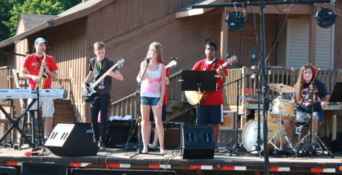 Summer Performances, and why to practice music standing on one foot.